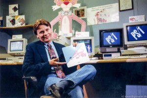 Christian Spanik 1993 bei IBM in Grennock