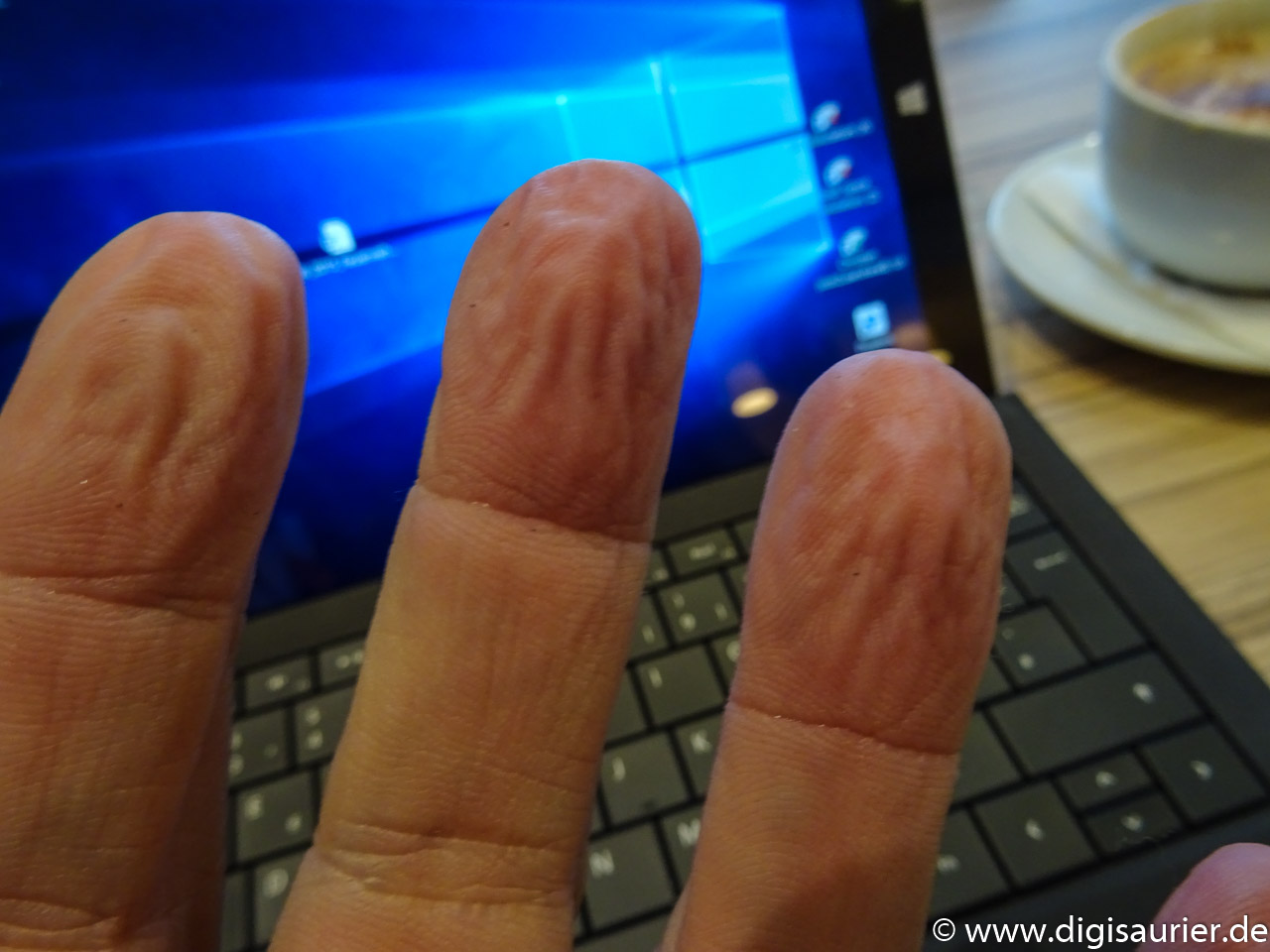 Fingerkuppen (1 von 1) Der Digisaurier