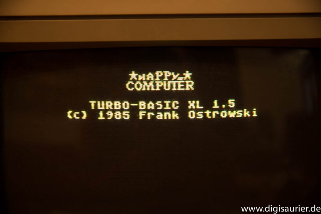 Startbildschirm Turbo Basic XL