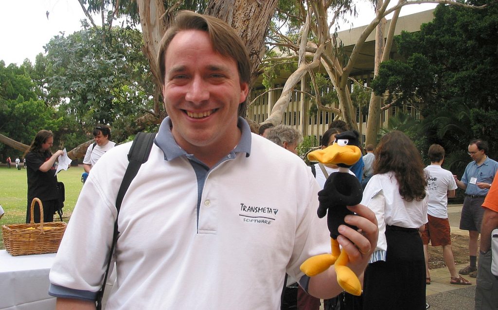 Linus Torvalds, 2002 in Australien (Foto: Richard Dawson via Wikimedia)