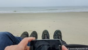 Ein Selfie für die Facebook-Gruppe - Digitalisierung der Nordsee-Inseln (1 von 1)