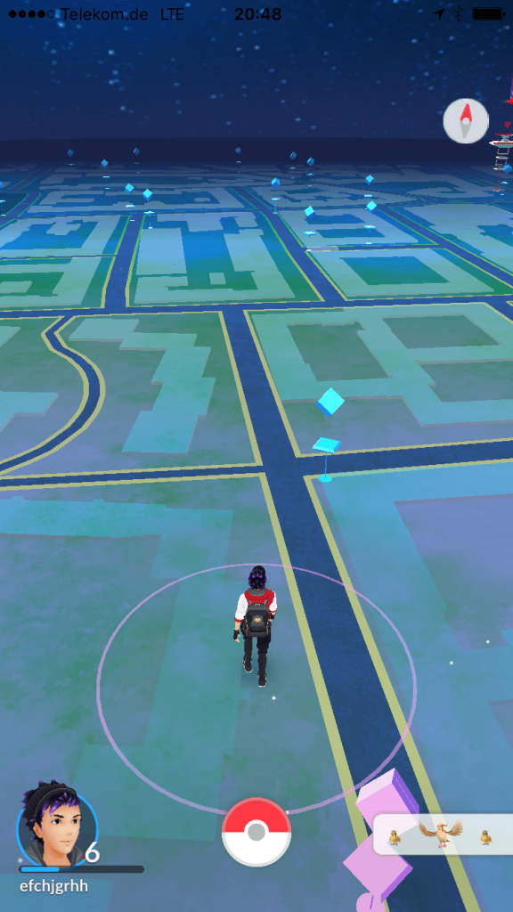 Pokestops so weit das Auge blickt. In München ist Pokémon ein ganz anderes Spiel als am Stadtrand von Fürth. Schade.