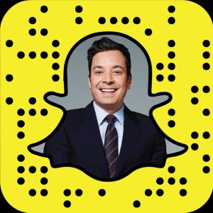 Das ist der Snapcode von Jimmy Fallon