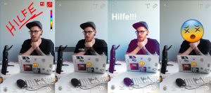 Phillip Steuer erklärt wie man einen Snap macht