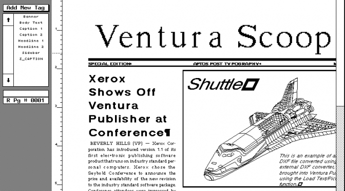 Ventura Publisher - schön, aber kompliziert