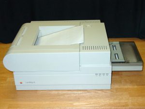 Apple Laserwriter II - der Traum aller Mac-User in jenen Jahren
