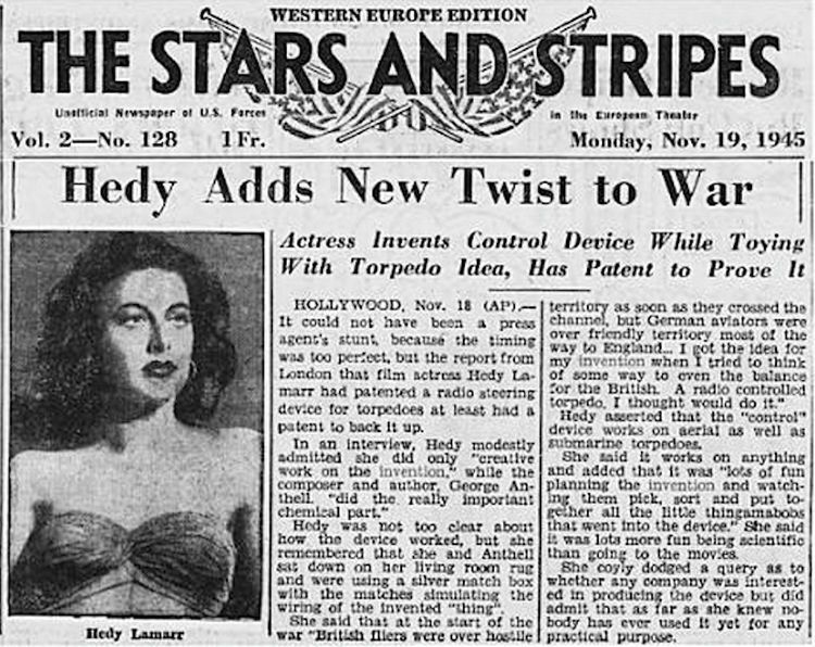 Hedy Lamarr und ihre kriegsentscheidende Erfindung