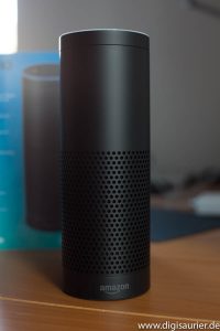 Amazon Echo und Verpackung