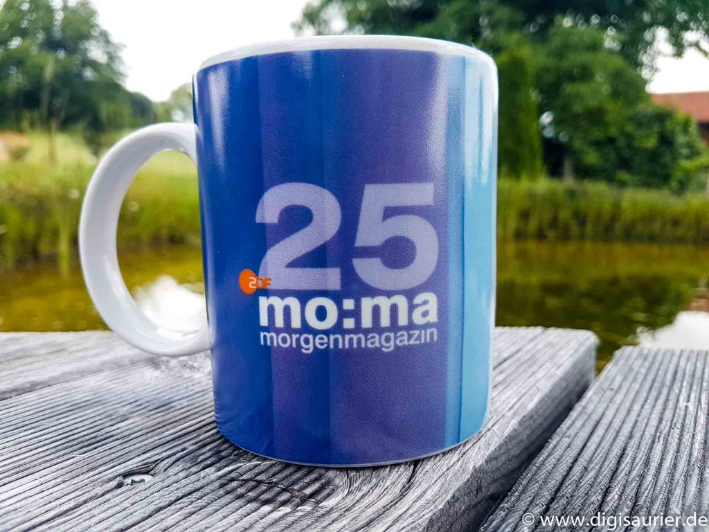 25 Jahre MoMa Tasse (ZDF Morgenmagazin)