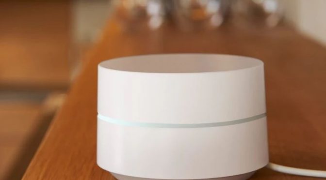 Wlan in der weißen Plastikdose - Google Wifi