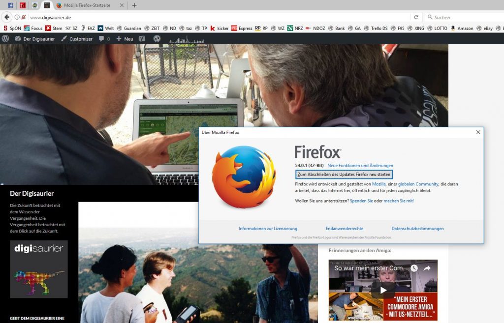 Mozilla Firefox 55 - Totgesagte leben länger