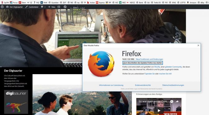 Mozilla Firefox 55 - Totgesagte leben länger
