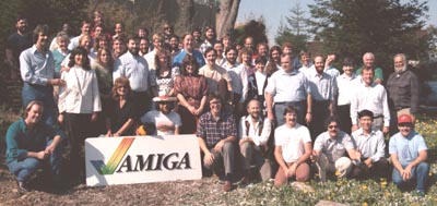 Das Amiga-Team von 1985 - Jay ganz rechts außen