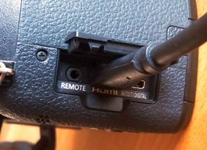 HDMI-Output an der Lumix G70