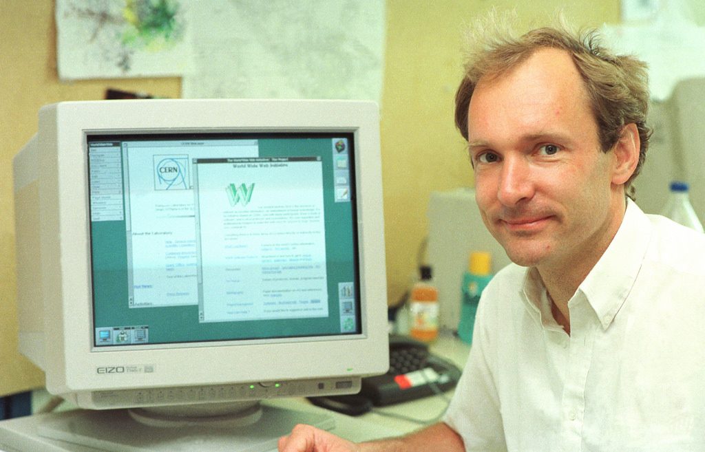 Tim Berners-Lee im Juli 1994