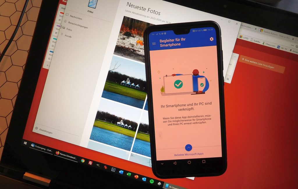 Windows spricht mit Android - dank zweier Apps
