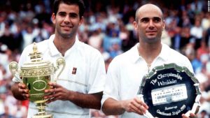 Wimbledon-Endspiel 1999: Sampras vs Agassi (via Tennisworld.com)