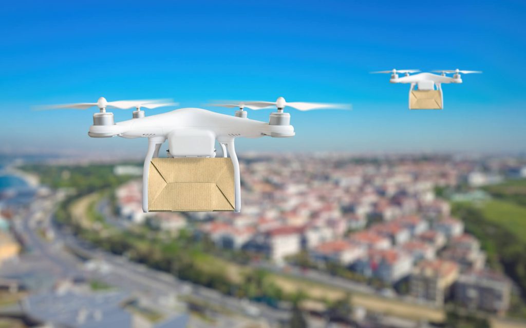 Schon bald Realität: Drohnen, die Pakete ausliefern (Foto: DHL)