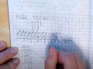 Händische Vorbereitung für ein POKE (Screenshot: Video von The Retro Programmer)
