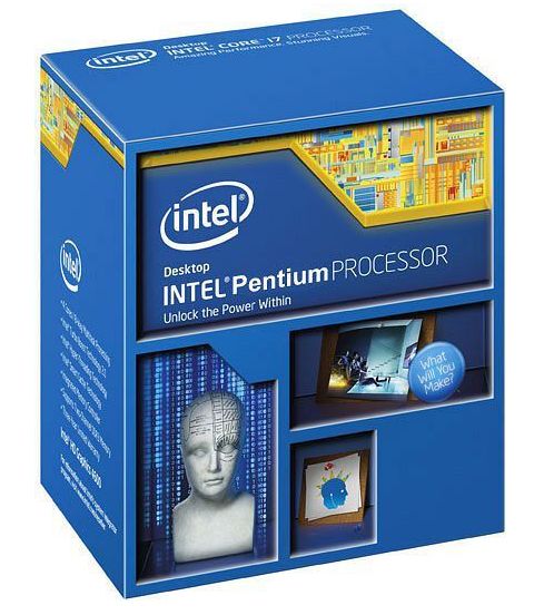 Ein Intel Pentium in einer Box, die es nie gab (Foto: Intel)