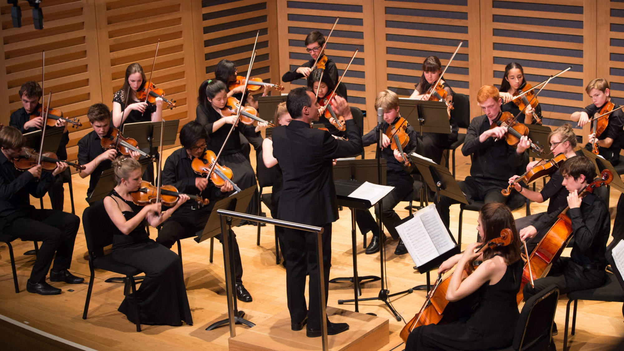 Zuerst wollte man vor allem klassisches Orchesterbesetzungen imitieren (Foto: NYSO)