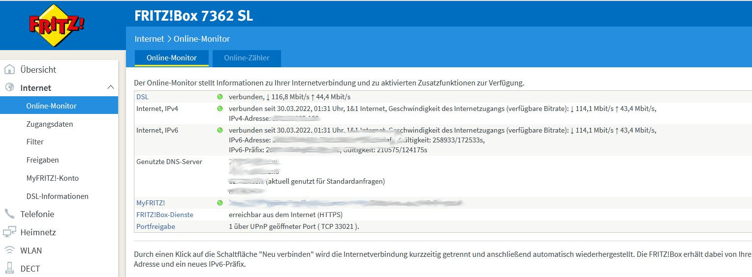 Die Fritz!Box ergibt bessere Werte (Screenshot: digisaurier.de)