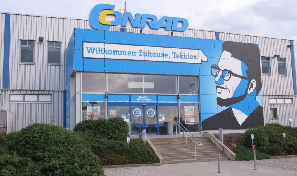 Die letzte verbleibende Conrad-Filiale in Wemberg (Foto: conrad.de)