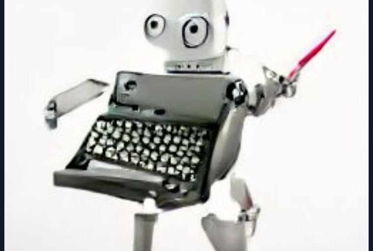 So stellt sich Crayion einen Roboter als Textgenerator vor (Screenshot: Crayion.com)