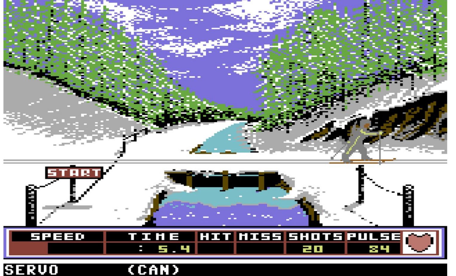 Epyx wurde mit den Winter Games groß (Screenshot)