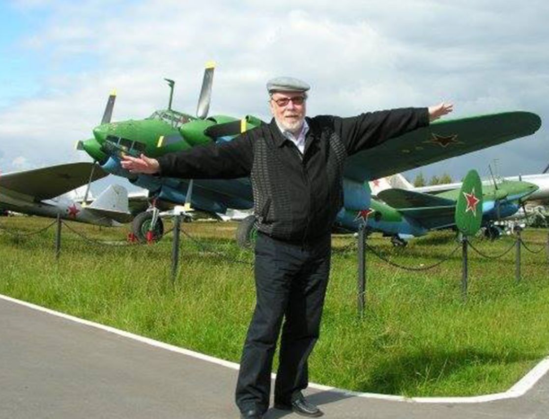 Niklaus Wirth und seine Begeisterung für Flugzeuge (Foto: ETH Zürich)